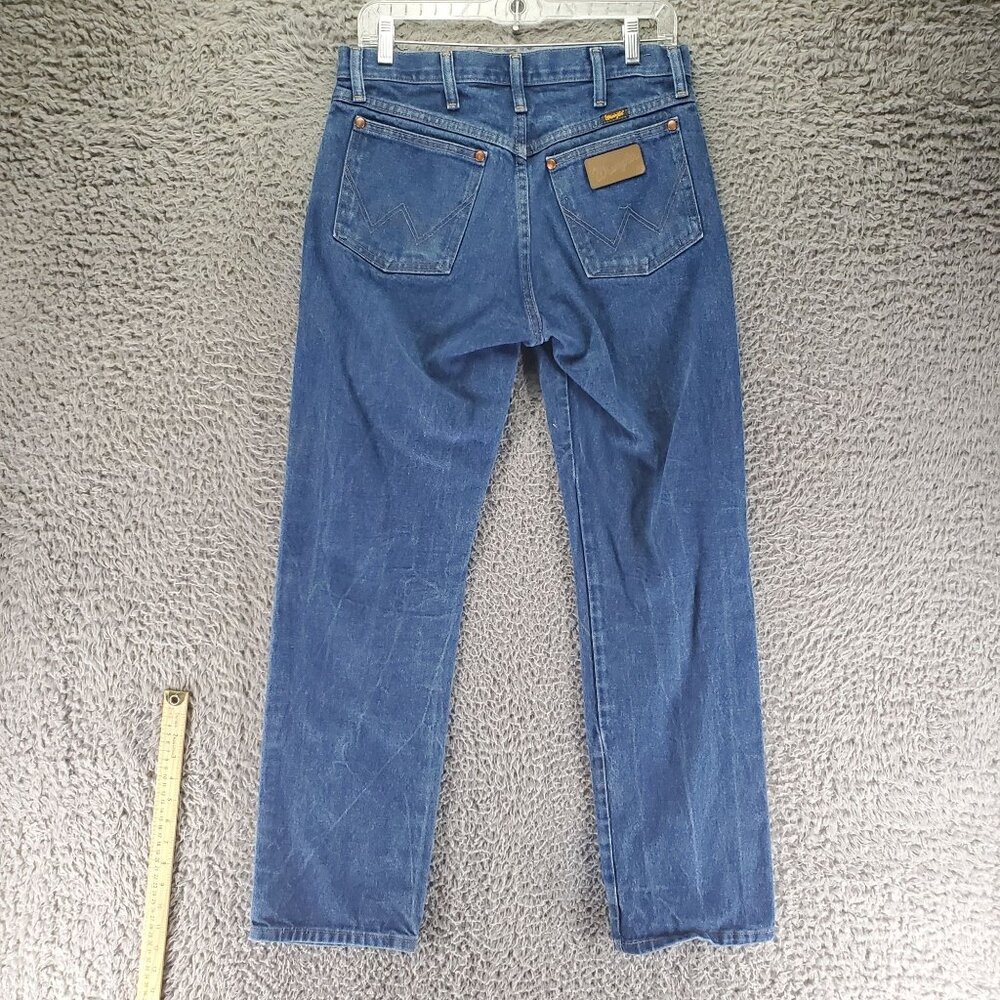 Wrangler Jeans Mens 30x32 Blue Cowboy Bootcut 13MWZ 100% Cotton